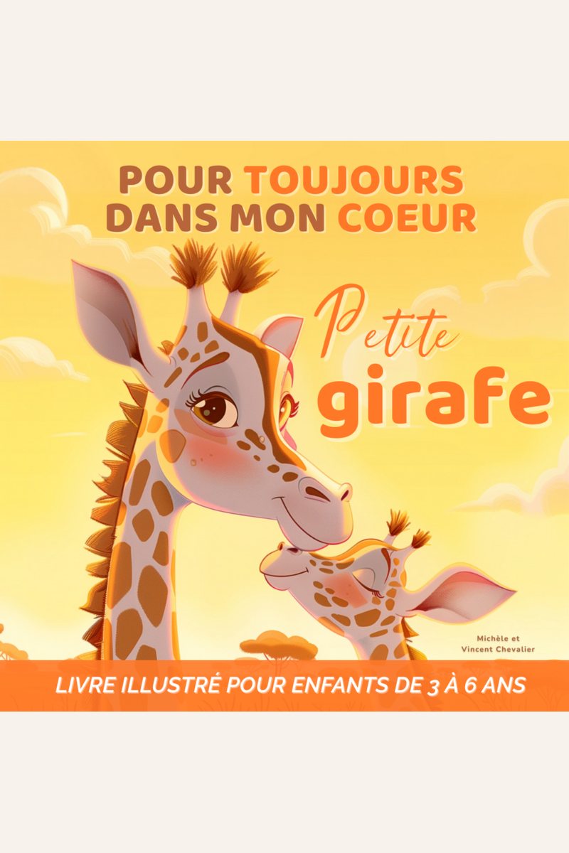 Couverture — Pour toujours dans mon cœur, Petite girafe